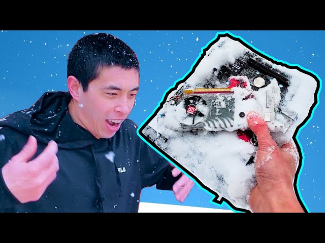 What happens if you build a PC outside during a Snowstorm?