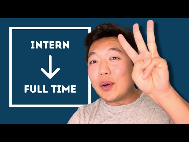 3 easy steps to get a full-time job offer after your internship | Wonsulting