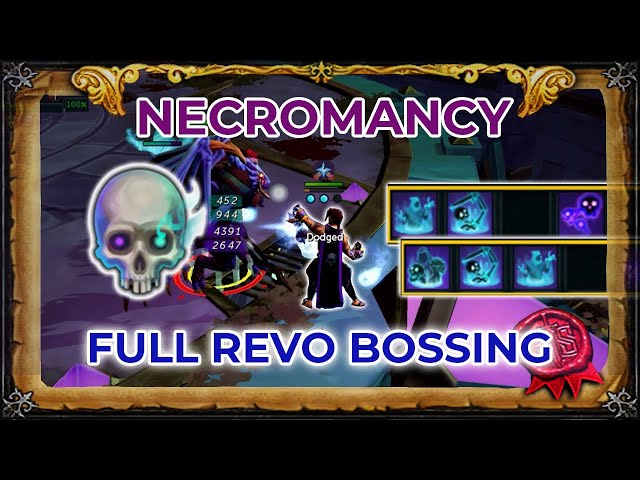 Updated Full Revolution Bars for Bossing with Necromancy [RS3] | With or Without Zuk Cape