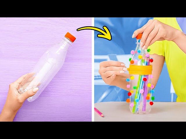 Creative DIY Plastic Bottle Crafts ♻️🌟 Transform Trash into Treasure!