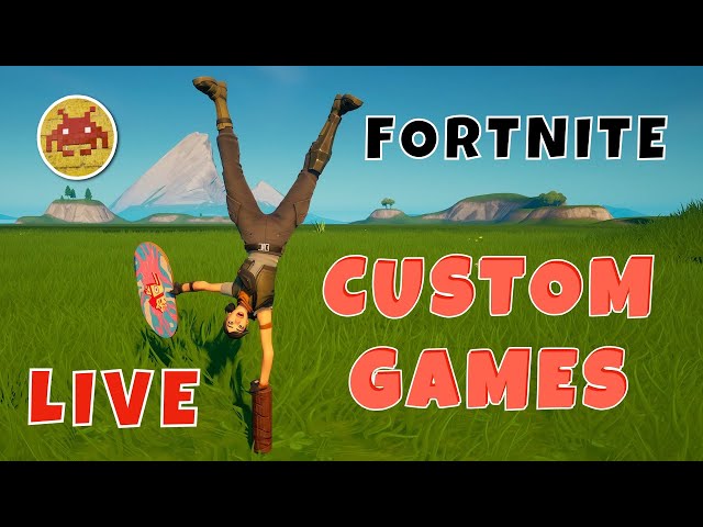 🔴 LIVE: Zum ersten Mal Fortnite Custom Games mit euch