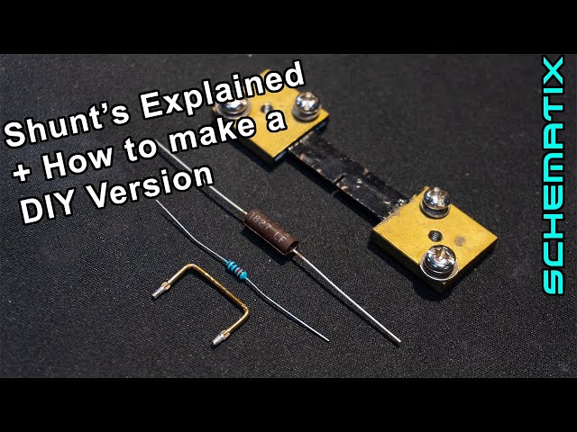 What is a SHUNT? (Used to measure Current) + How to make a DIY version