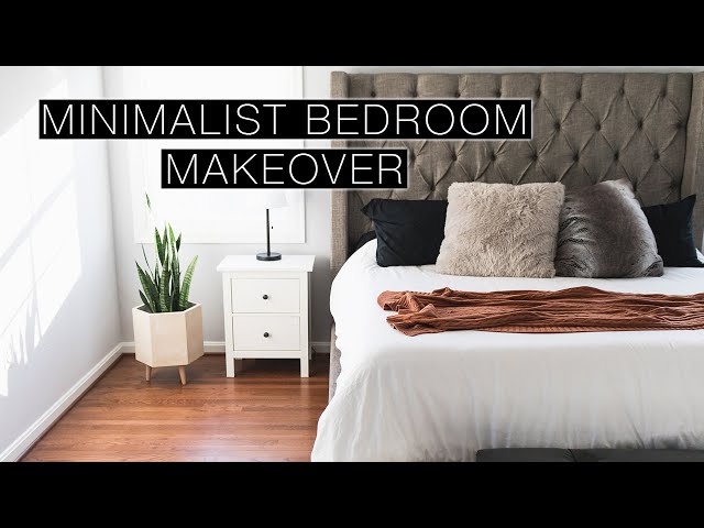 MINIMALIST BEDROOM MAKEOVER | Decorate, Organize & Clean with Me