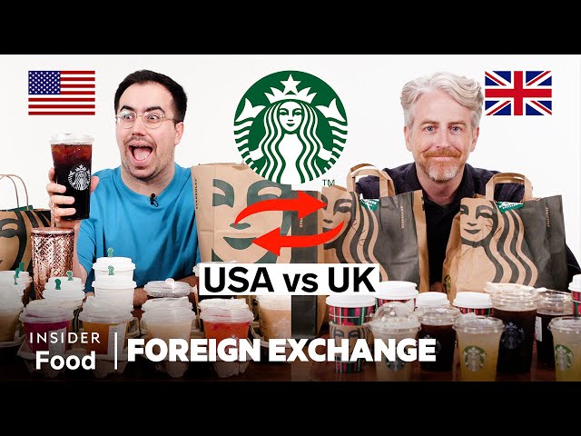 US vs UK Starbucks | Foreign Exchange | Food Wars