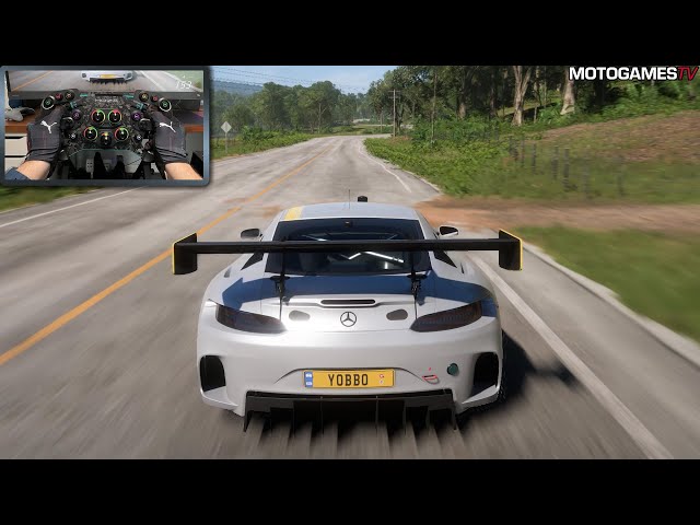Forza Horizon 5 - 2018 Mercedes-AMG GT3 | Moza DD R9 Gameplay