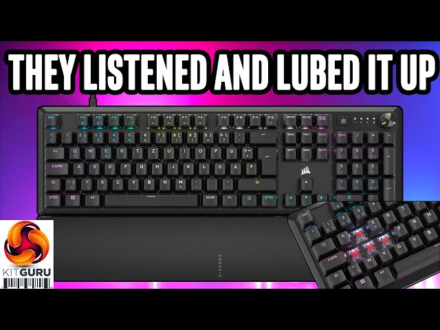 Corsair K70 CORE Keyboard (2023): it's better than the MAX!