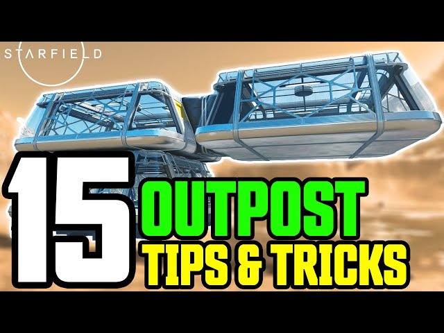 15 Tips for Outpost Building in Starfield that I WISH I knew sooner