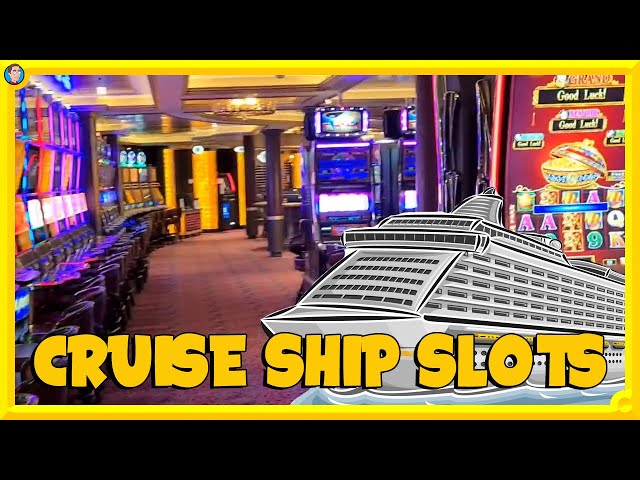 Cruise Ship Casino Slots 🚢 Anthem of the Seas - Royal Caribbean