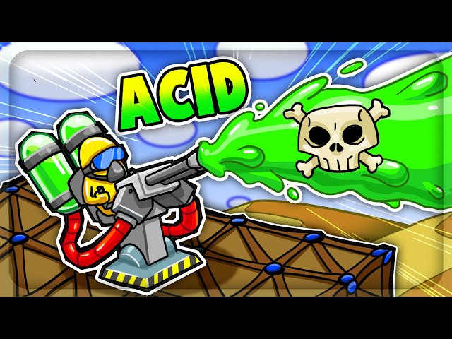 Using NOXIOUS ACID To Melt My Enemies in Forts