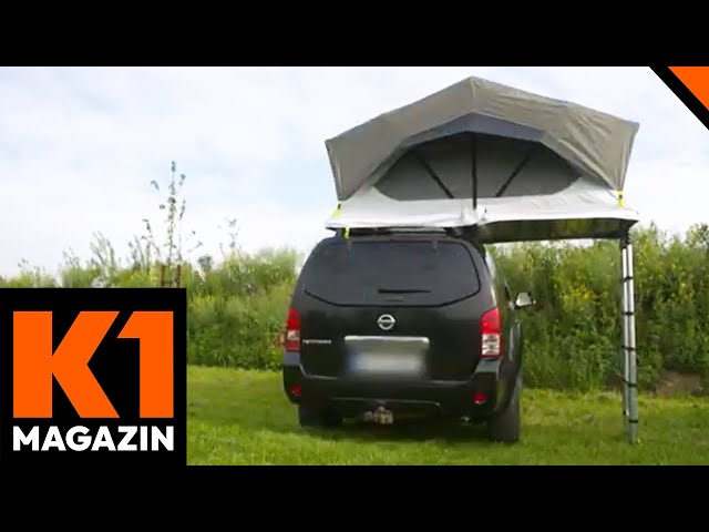 Dachzelt & Campingkiste: Alltagsauto campingtauglich machen! | K1 Magazin | Kabel Eins