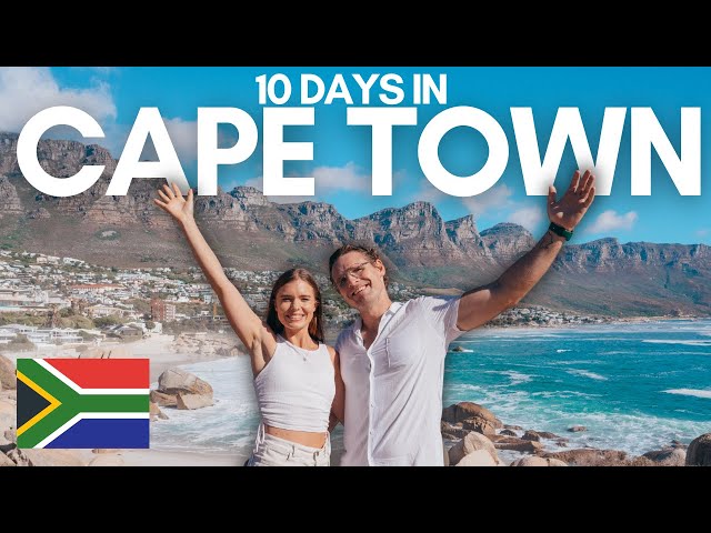 How to travel CAPE TOWN | The PERFECT 10-Day itinerary😍