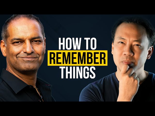 Why We Forget & How to Remember | Charan Ranganath & Jim Kwik