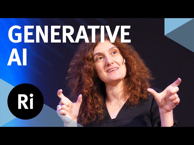 What is generative AI and how does it work? – The Turing Lectures with Mirella Lapata