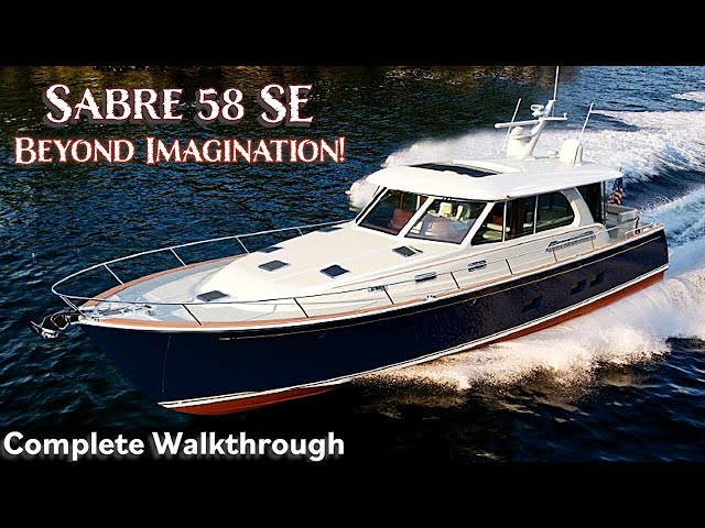 High-Tech Marvel! First on the West Coast | Tour the Ingenious Sabre 58 Salon Express