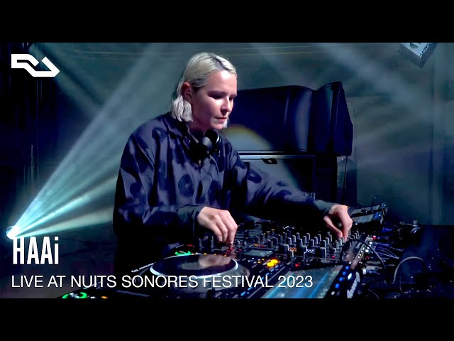 RA Live: HAAi @ Nuits Sonores Brussels 2023