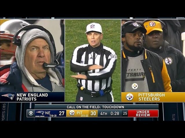 Patriots@Steelers Game of the Year! Final Minutes