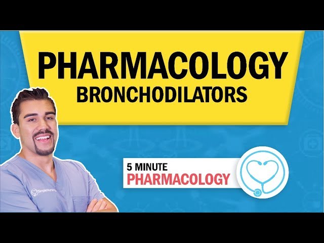 Pharmacology - Bronchodilators - Respiratory Drugs nursing RN PN NCLEX