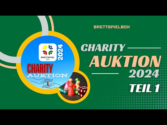 Brettspielbox Charity Auktion 2024  - Video Teil 1