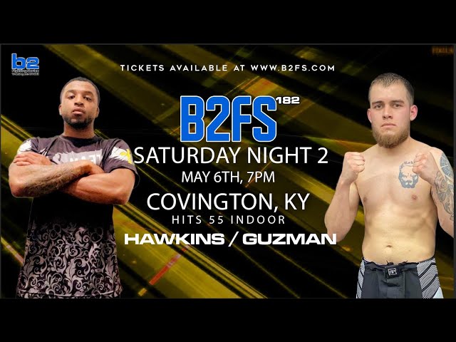B2 Fighting Series 182 | Alejandro Guzman vs Vernell Hawkins 145 Ammy