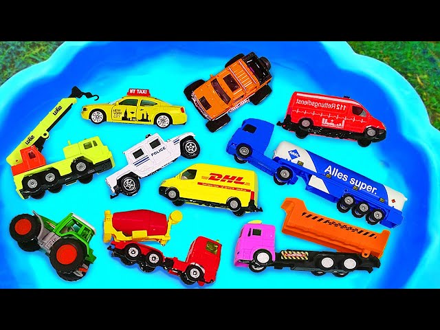 Toys Learning Name and Sounds Truck, Excavators Construction vehicles