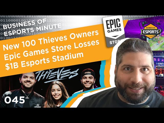 Business of Esports Minute #045: 100 Thieves Ownership, Epic Losses, $1B Esports Stadium