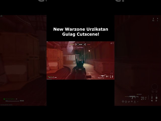NEW Warzone Urzikstan Gulag Cutscene with Graves! Modern Warfare 3 Warzone Gulag Cutscene MW3 Gulag
