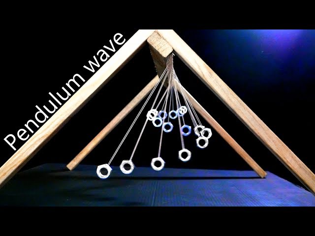 How To Make A Pendulum Wave (Science Experiment / Physics Toy)