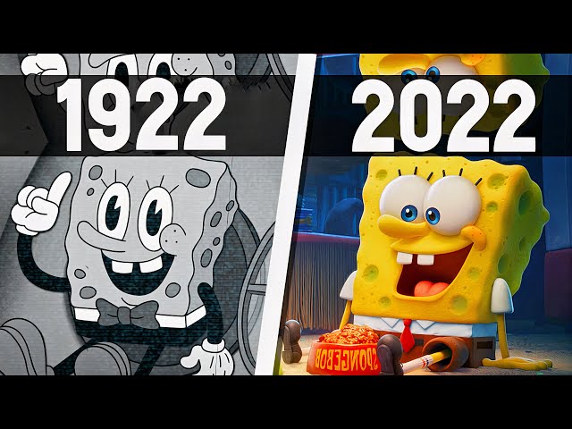 The Evolution of "SpongeBob SquarePants" (1922-2022)