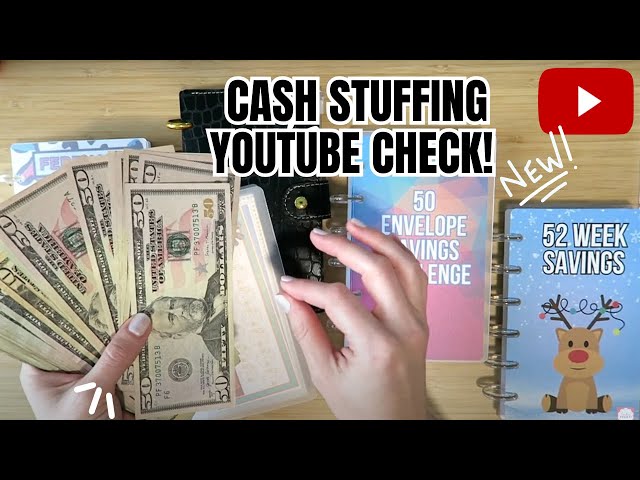 How Much Youtube Paid Me | How I Budget My Money | January Cash Stuffing | Jordan Budgets