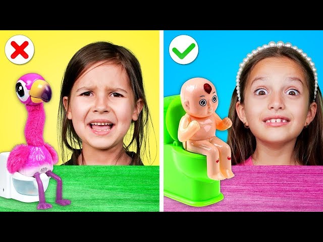 Reiche VS. Arme Mama! Die besten Gadgets für Eltern vs. DIY-Spielzeuge - Lustige Momente von Gotcha!