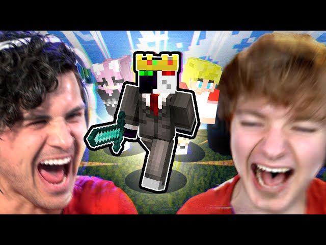 I spent a day with MINECRAFTERS (TommyInnit, Ranboo, Nihachu)