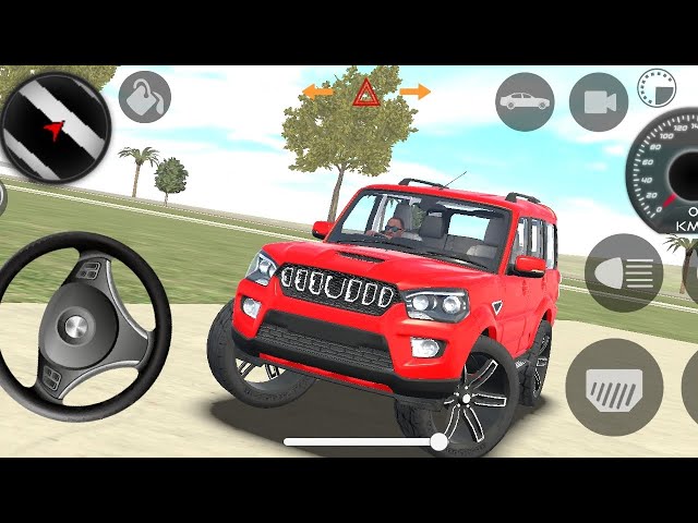 Indian car simulator 3D game new Scorpio Top speed mode 😱😱😱😱😱😱😱😱😱😱