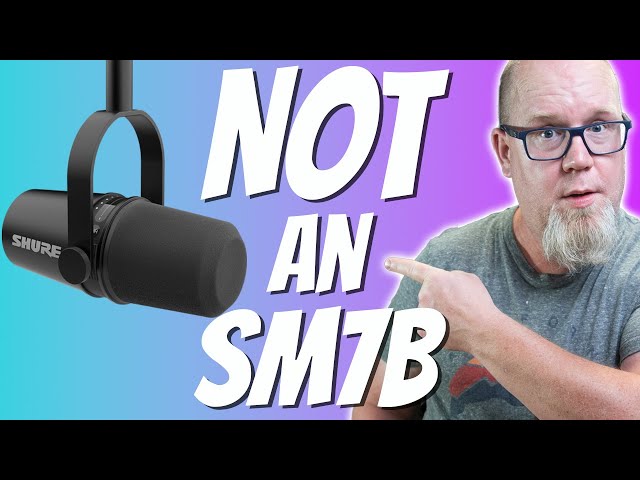 Shure MV7 vs SM7B and Others