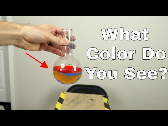 No One Can Agree On The Color Of This Mysterious Dichromatic Liquid!