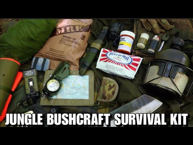 Gear Dump! Jungle Bushcraft & Survival Kit!