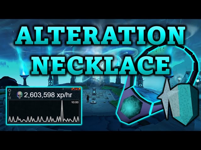 Alteration Necklace is Amazing for Necromancy Rituals! - RuneScape 3 | 2024