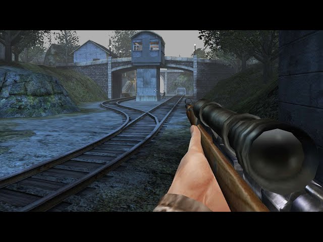 Diverting the Enemy - Medal Of Honor: Allied Assault No commentary gameplay