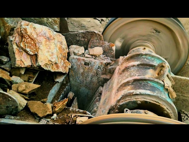 Intresting Stone Crushing Process | Satisfying Rock Crushing | Rock Crusher in Action