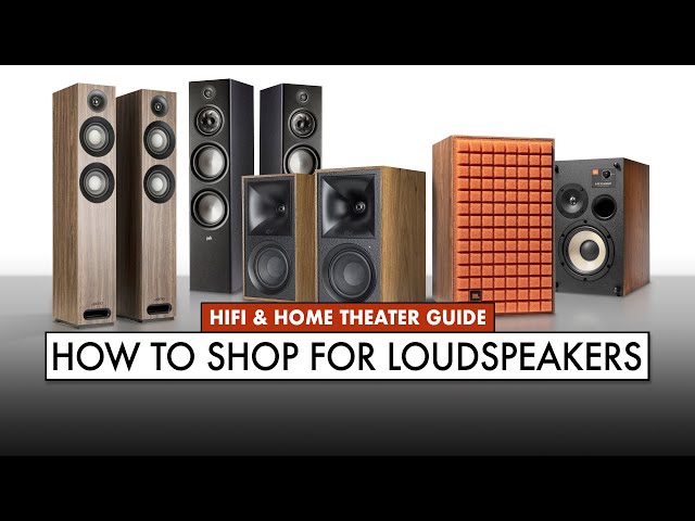 How To SHOP for SPEAKERS without HEARING THEM