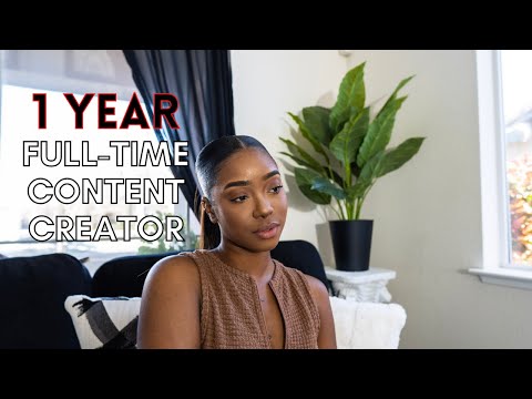 What I’ve learned being a full-time Content creator (spilling tea, Income, & working with brands)