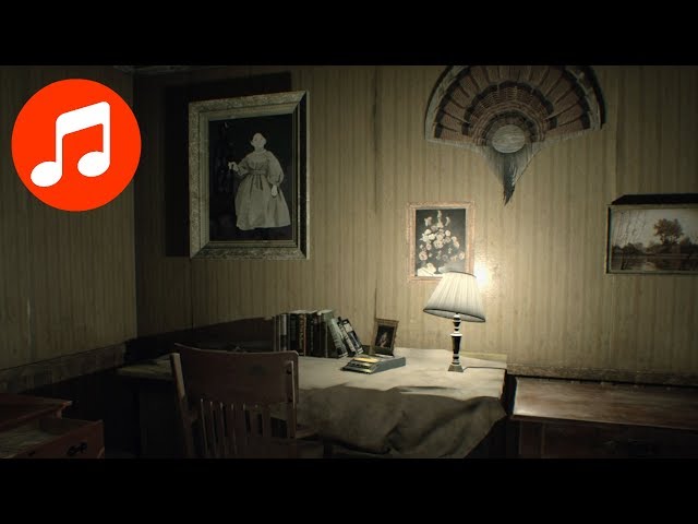 RESIDENT EVIL 7 Music 🎵 Save Room (Relaxing Gaming Music | RE 7 Soundtrack | OST)