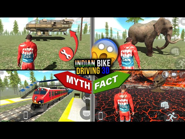 OMG! ELEPHANTS & SPACESHIPS In Indian Bike Driving 3D?! Myths Exposed & NEW Update Hacks! NEW CODES