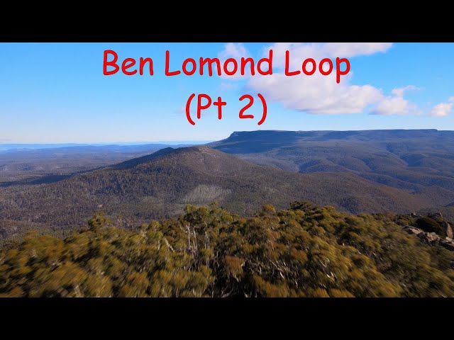 Ben Lomond Loop - Pt 2 - on a CRF300 Rally