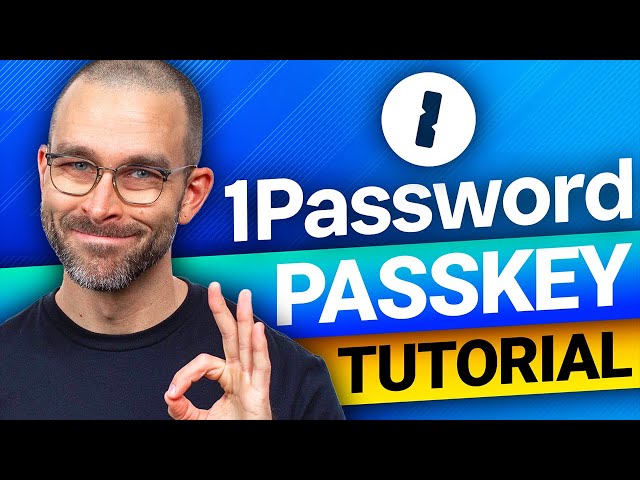1Password Passkey tutorial | How to use Passkeys in 2024?!