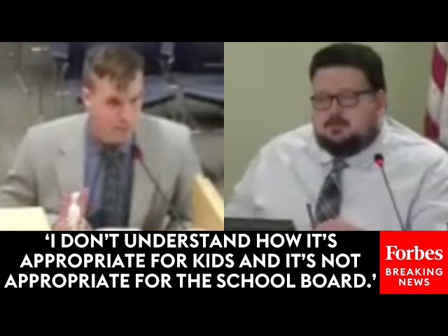 School Board Pres Tries To Shut Down Dad Reading Aloud Book From School Library, Then Dad Responds