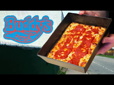 Making a REAL Detroit-Style Pizza at Home