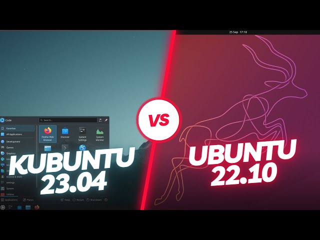 Ubuntu 22.10 VS Kubuntu 23.04  (RAM Consumption)