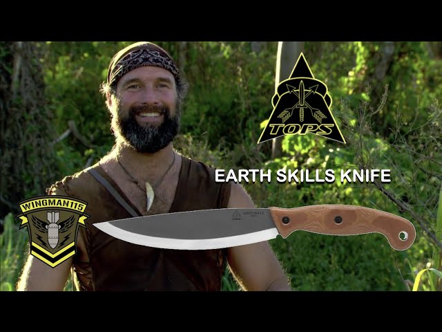 TOPS Knives Earth Skills Knife Matt Graham Design