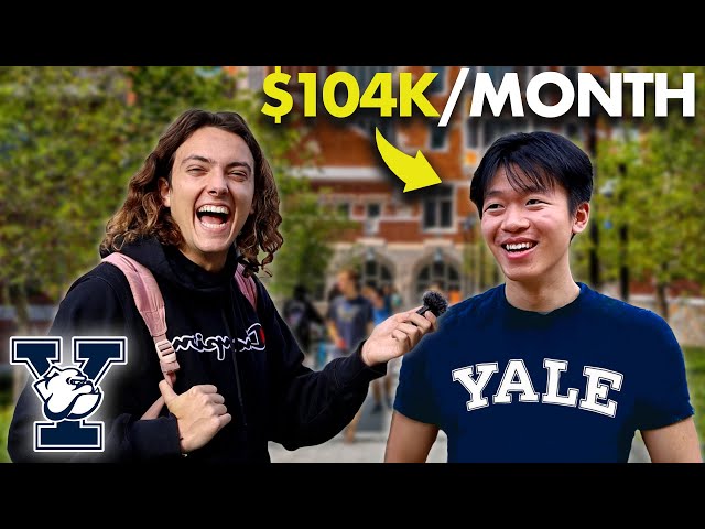 Asking Yale Students How They Make Money