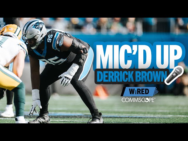 Mic'd Up: Derrick Brown vs. The Green Bay Packers